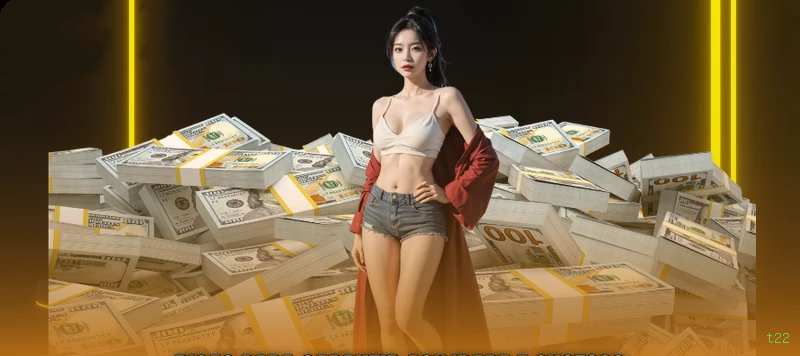 Imagem promocional da t22 mostrando a plataforma e suas vantagens